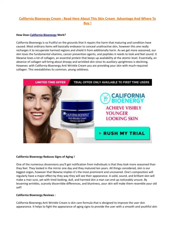 california bioenergy cream read here about this