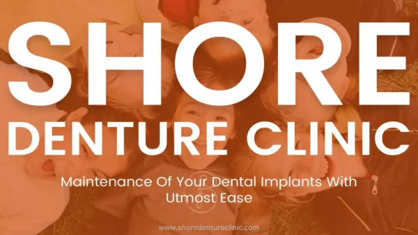 Maintenance Of Your Dental Implants With Utmost Ease