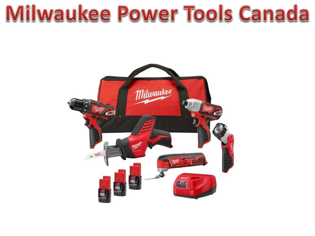 milwaukee power tools canada