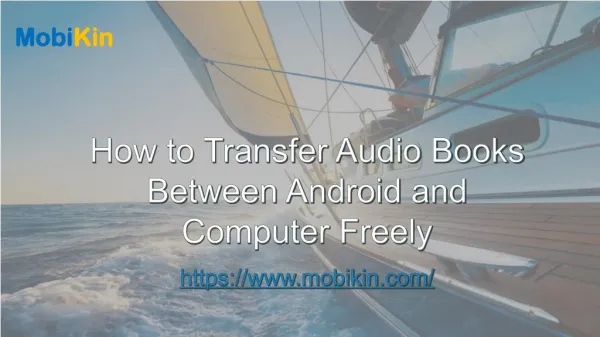 How to Transfer Audio Books Between Android and Computer Freely