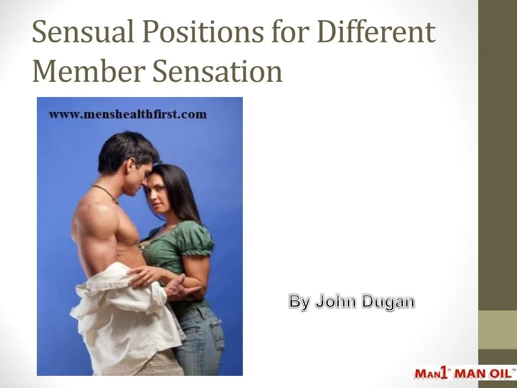 sensual positions for different member sensation
