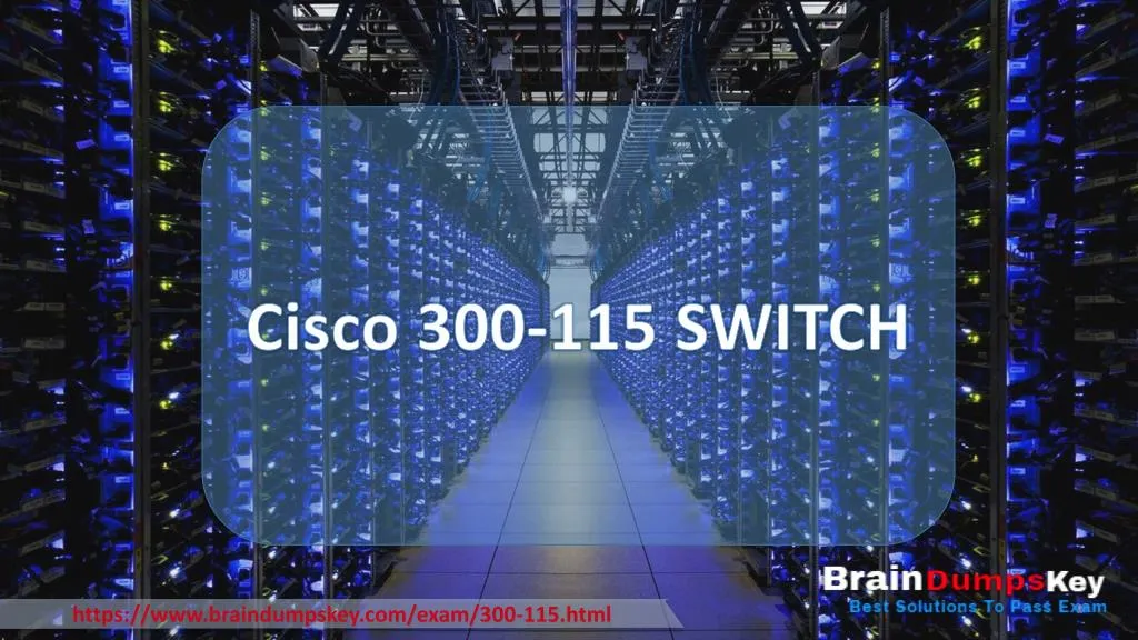 cisco 300 115 switch