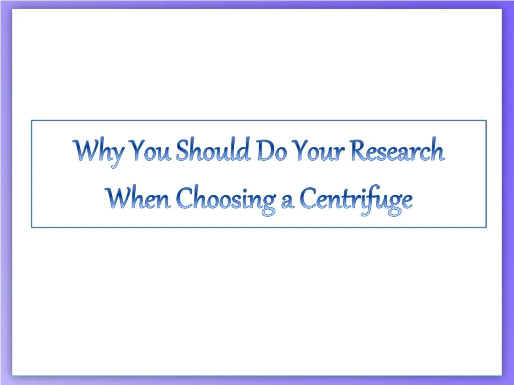 why you should do your research when choosing
