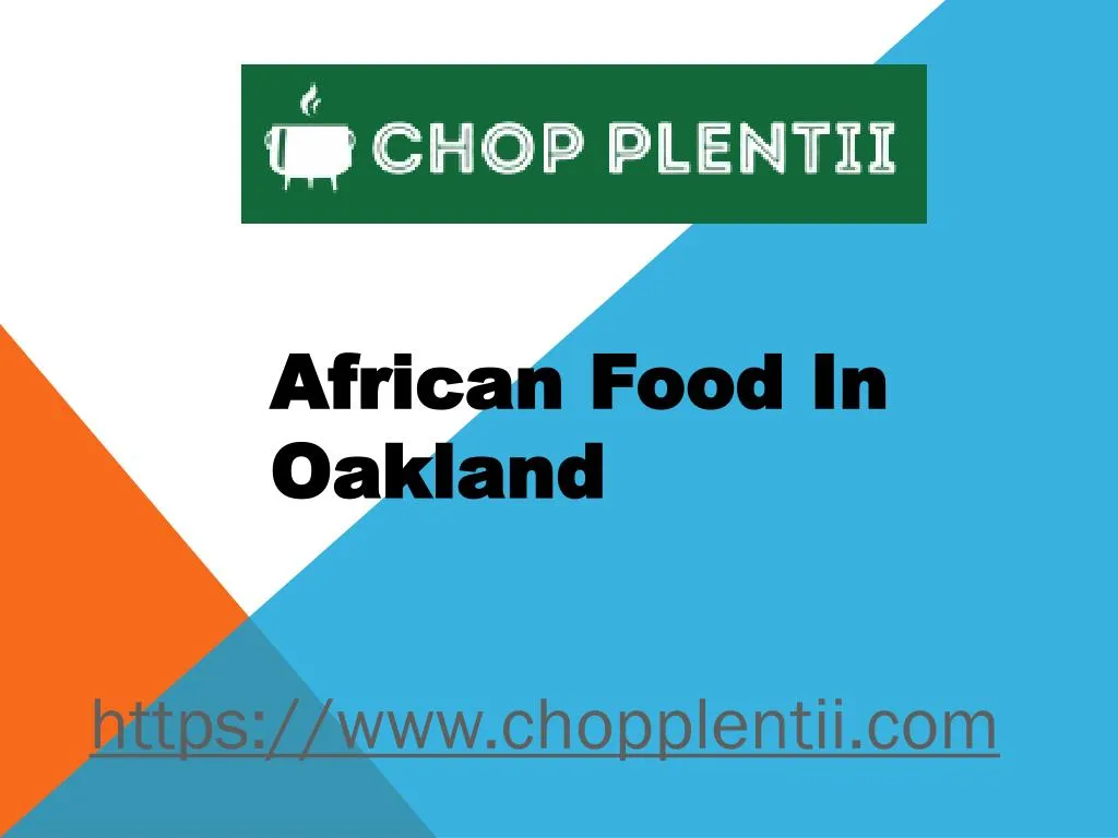 african food in oakland