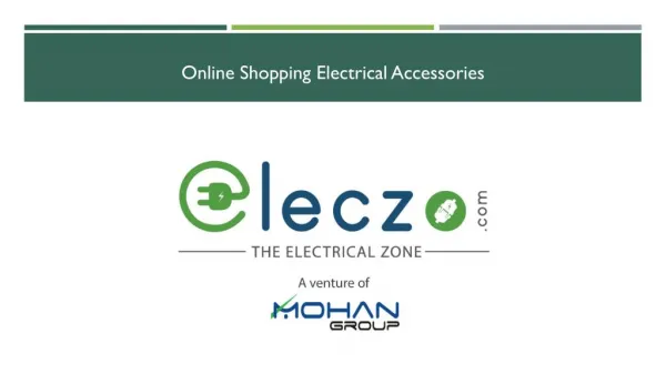 Electrical accessories online India