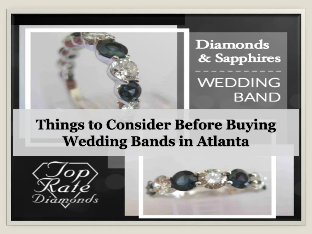 things to consider before buying wedding bands