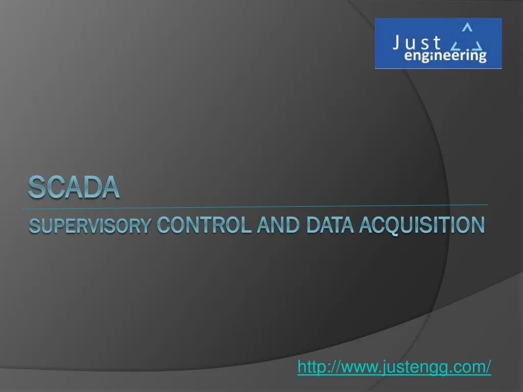 supervisory control and data acquisition