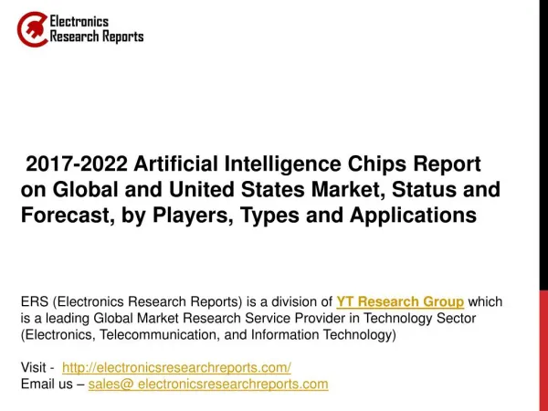 2017-2022 Artificial Intelligence Chips Report on Global and United States Market