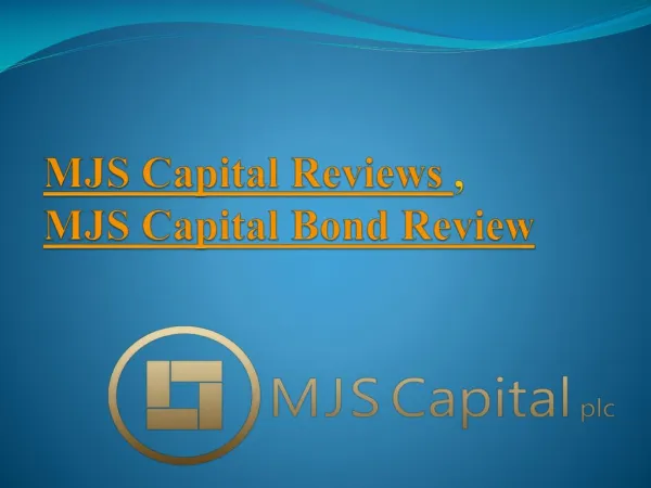MJS Capital, MJS Capital Management, MJS Capital Reviews