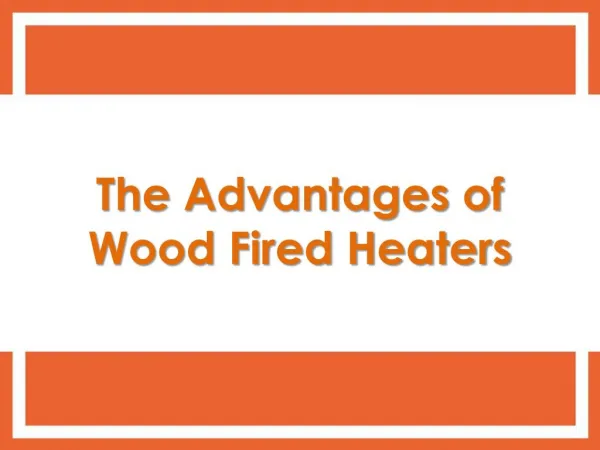The Advantages Of Using Gas Heaters