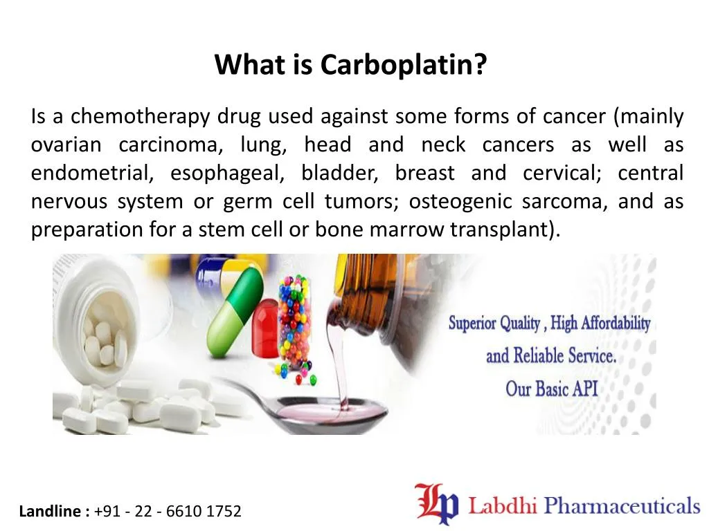 what is carboplatin