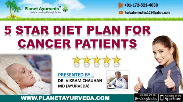 5 Star Diet Plan for Cancer Patients | Foods That Fight Cancer Cells