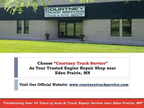 Are you in need an Engine Repair Service for your Vehicle?