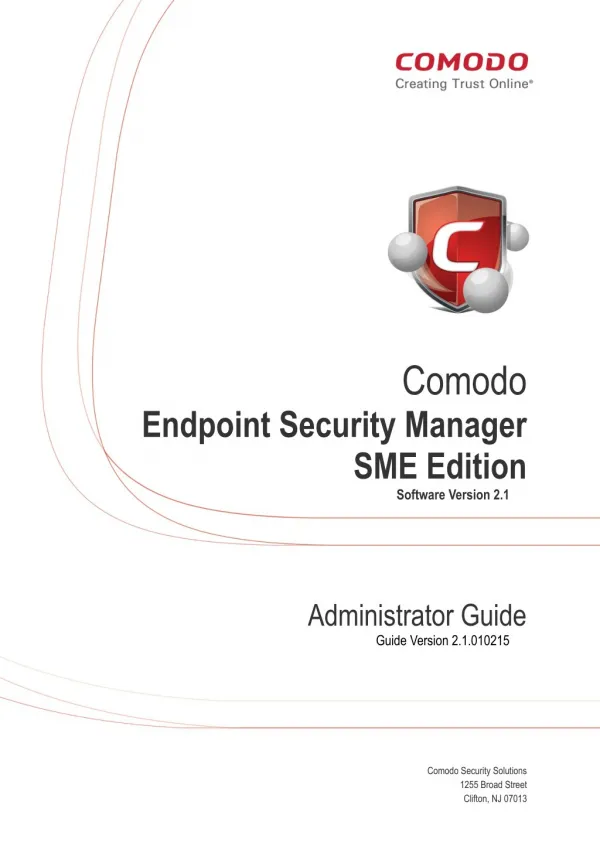Endpoint Security Manager - Administrator Guide