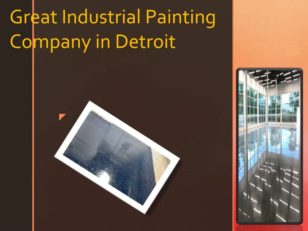 great industrial painting company in detroit