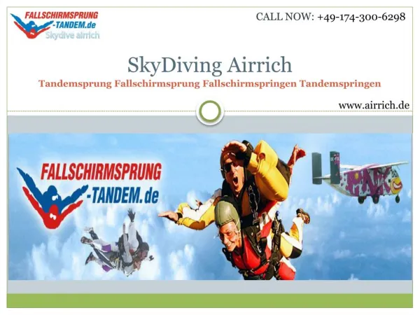 Fallschirmspringen - Airrich