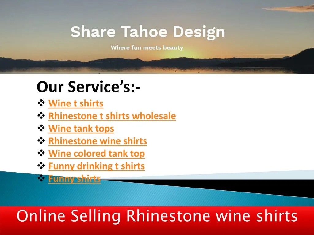our service s wine t shirts rhinestone t shirts