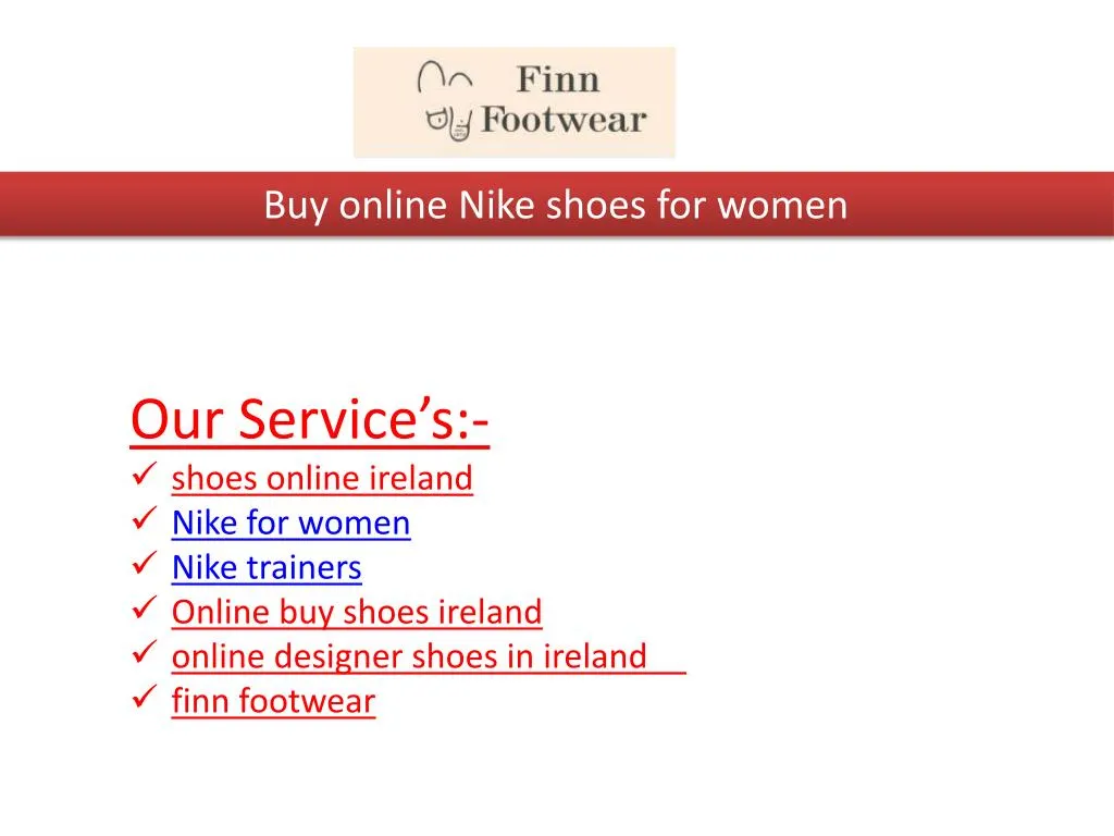 buy online nike shoes for women