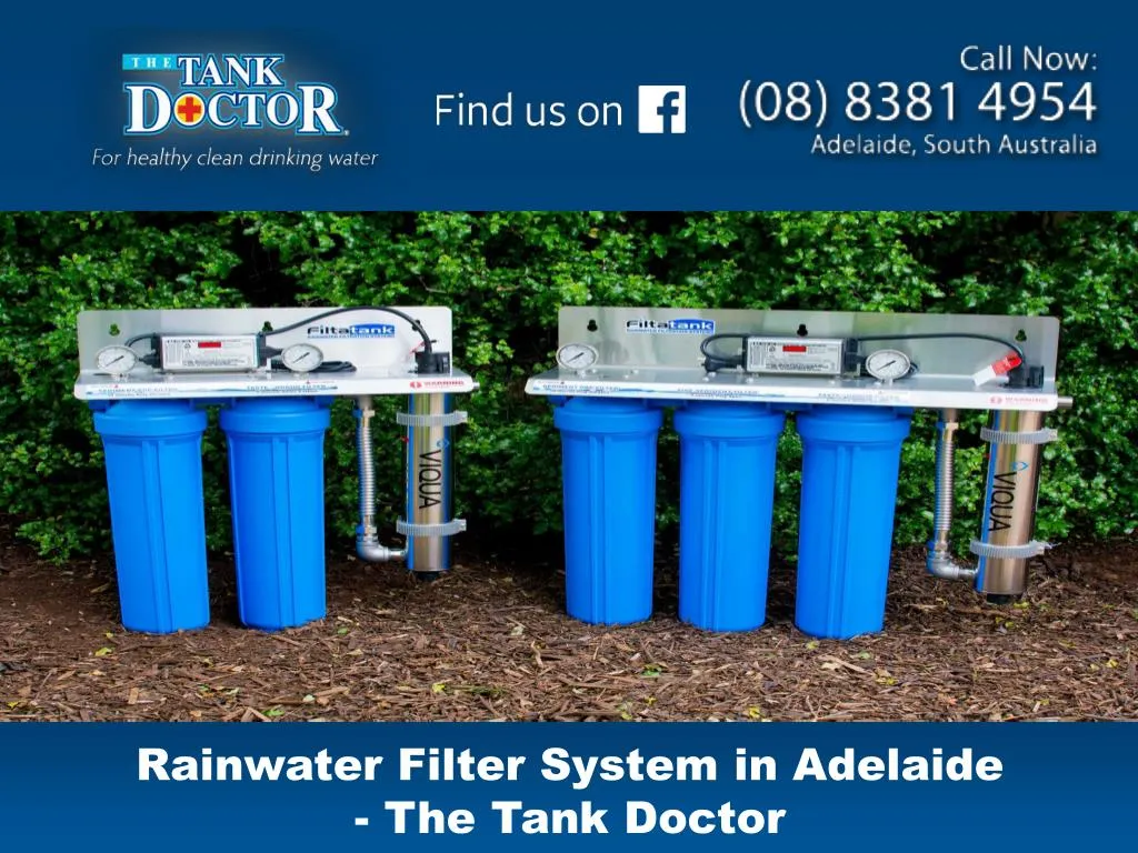 rainwater f ilter system in adelaide the tank