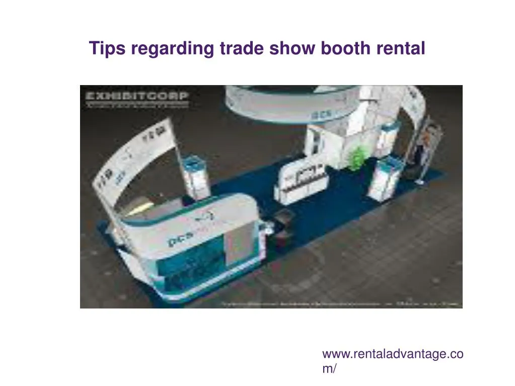 tips regarding trade show booth rental