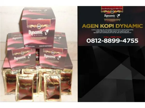 WA 0812-8899-4755 - Jual Kopi Dynamic, Kopi Jantan Jakarta