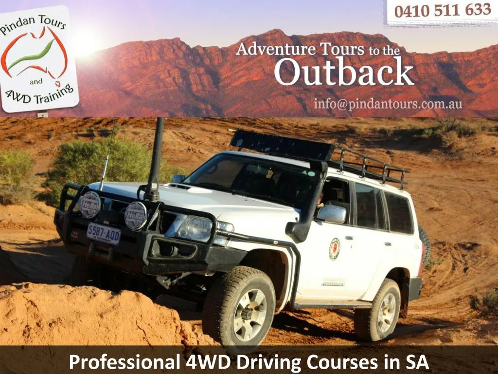 professional 4wd driving courses in sa
