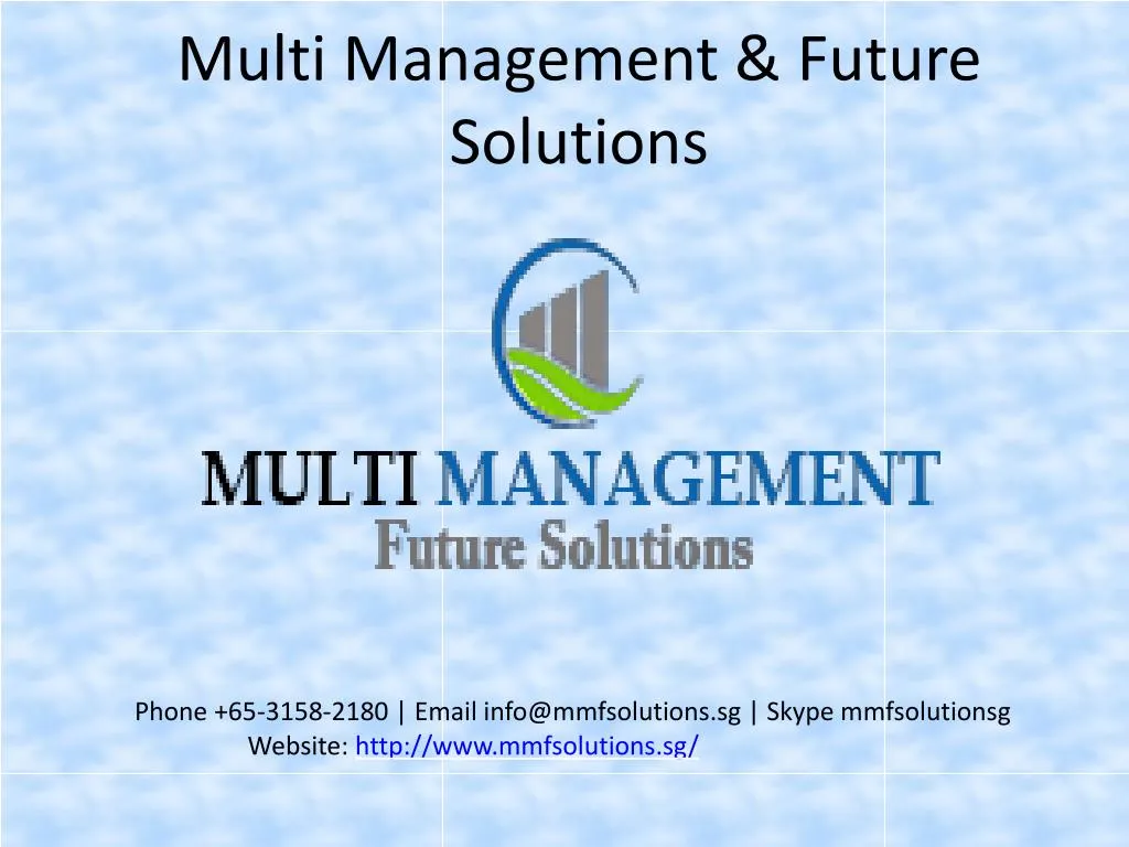 multi management future solutions