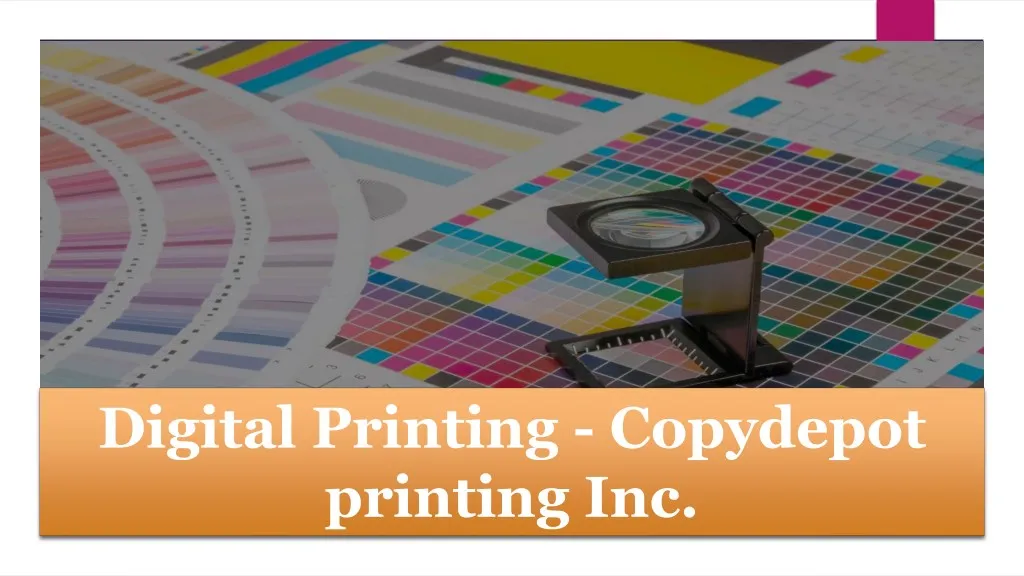 digital printing copydepot printing inc