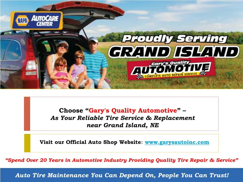 choose gary s quality automotive as your reliable tire service replacement near grand island ne