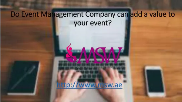 Do event management company can add a value to your event