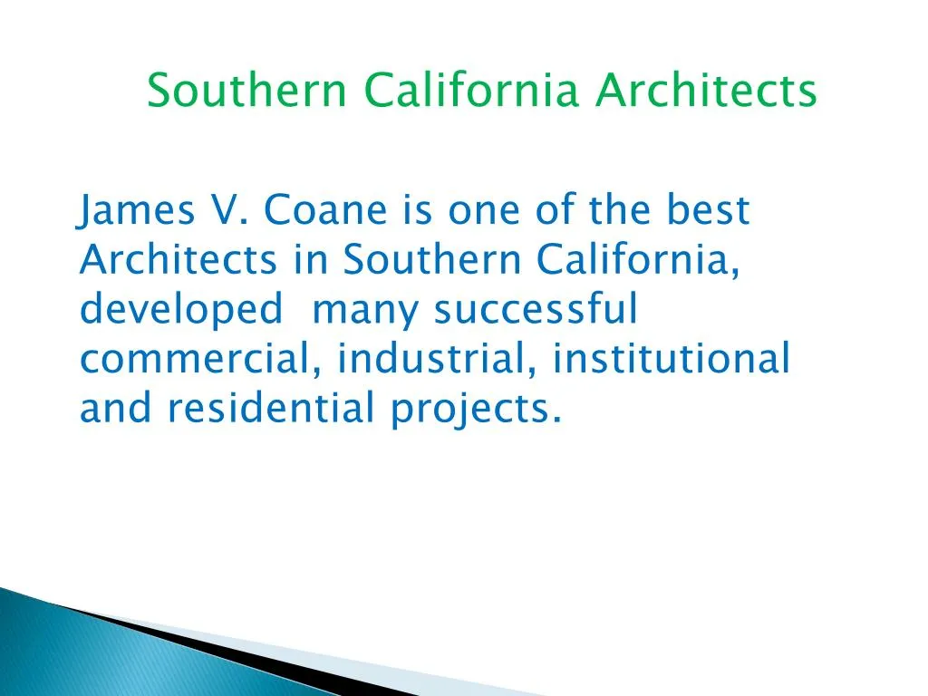 southern california architects