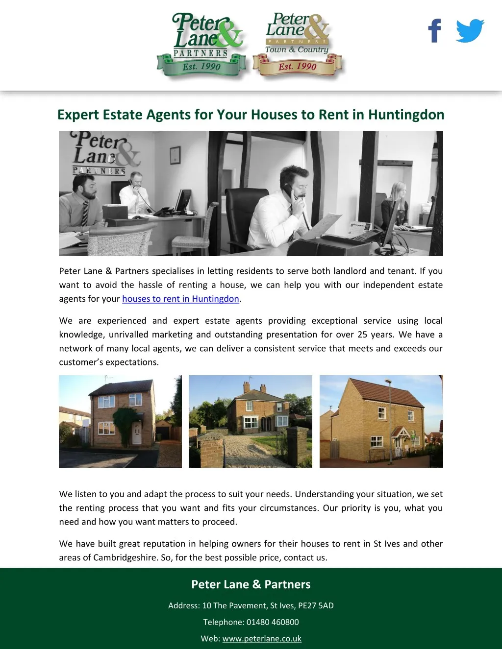 expert estate agents for your houses to rent