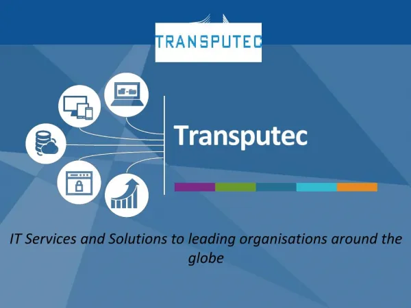 Cyber Security and Infrastructure Management Solutions by Transputec