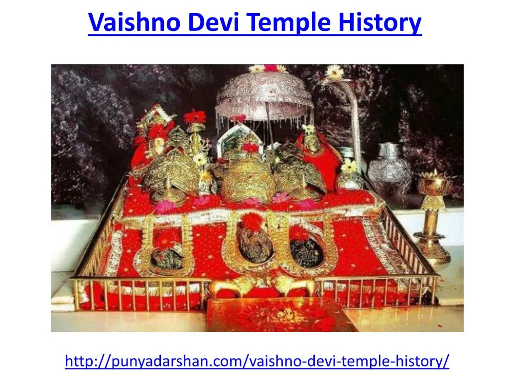 vaishno devi temple history