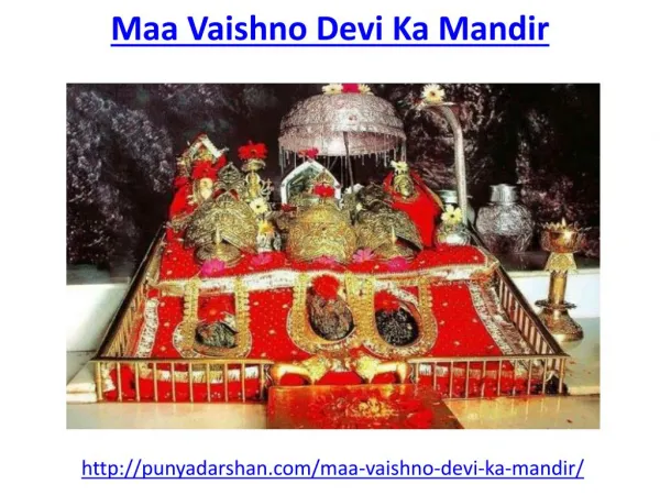 maa vaishno devi ka mandir