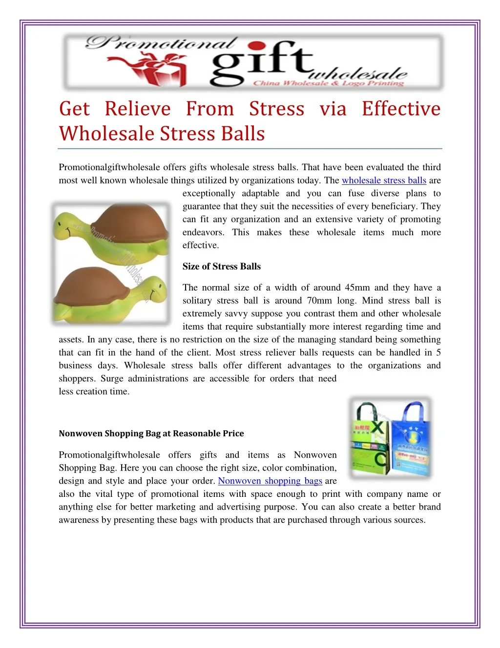 get relieve from stress via effective wholesale