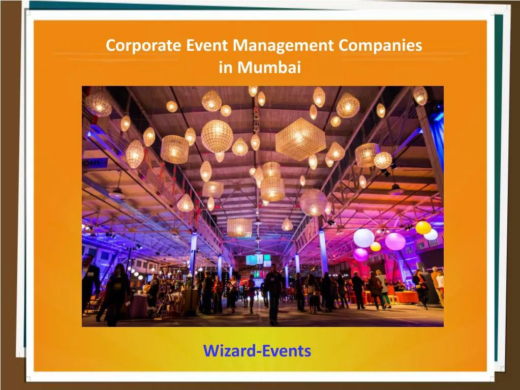 corporate event management companies in mumbai