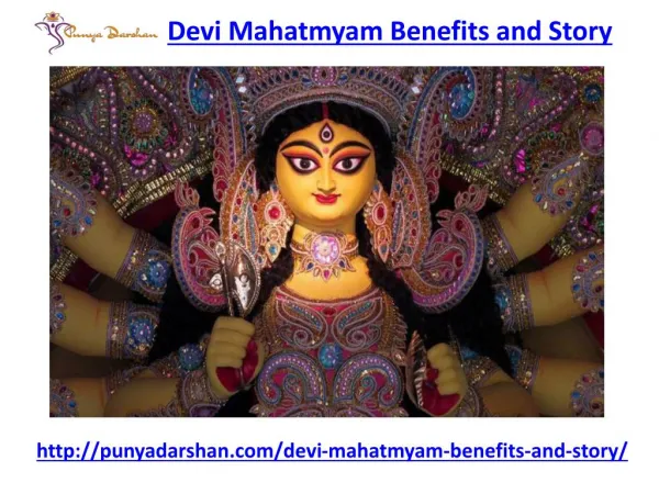 Find the best devi mahatmyam benefits and story