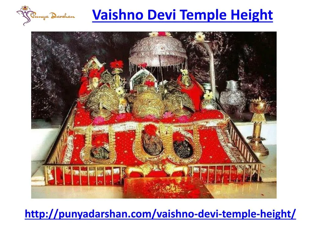 vaishno devi temple height