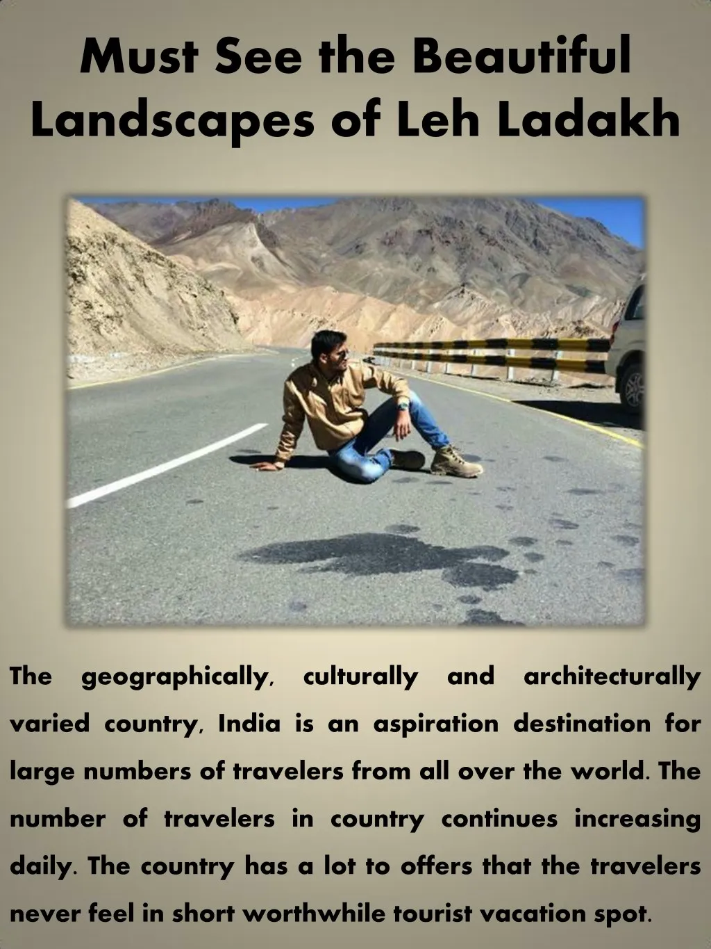 must see the beautiful landscapes of leh ladakh