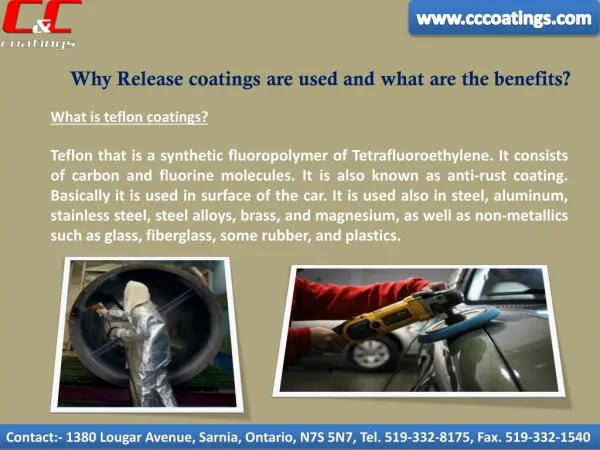 Why Release Coatings are Used and What are the Benefits