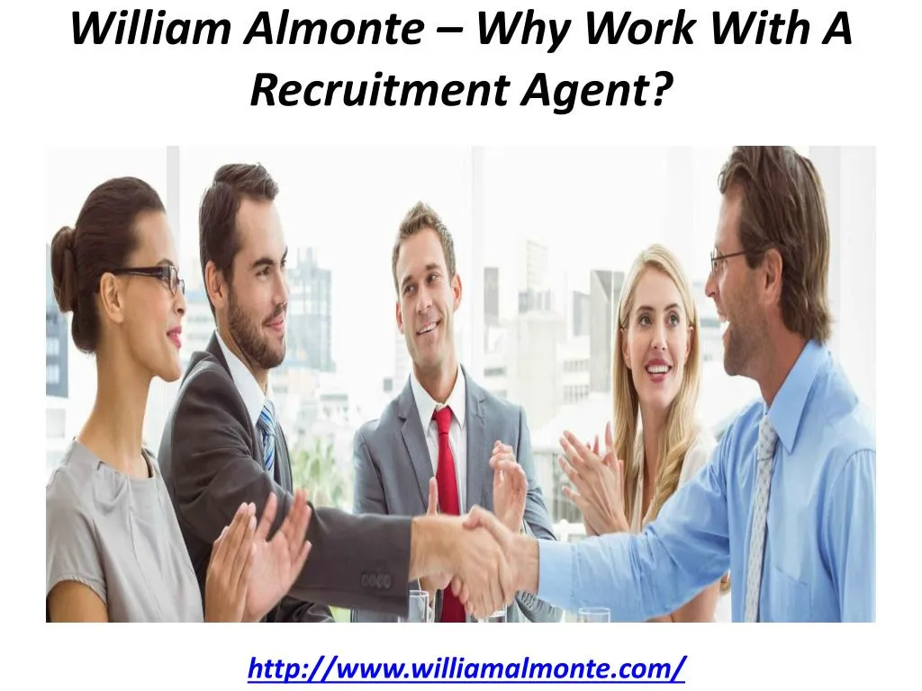 william almonte why work with a recruitment agent