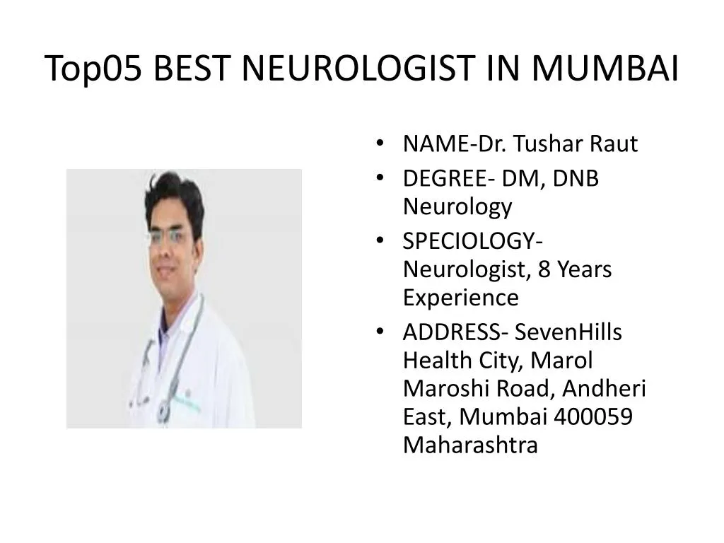 top05 best neurologist in mumbai