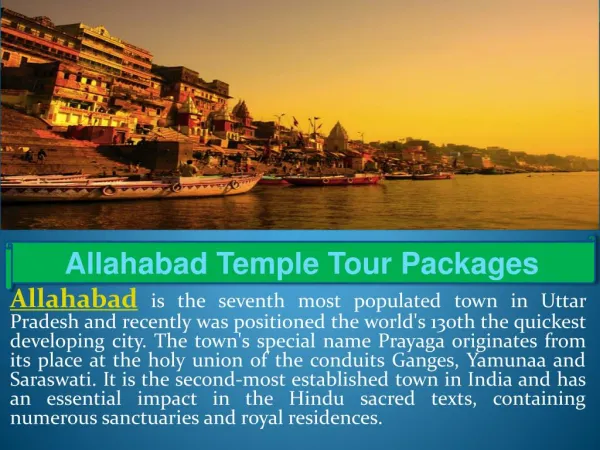 Allahabad Temple Tour Packages