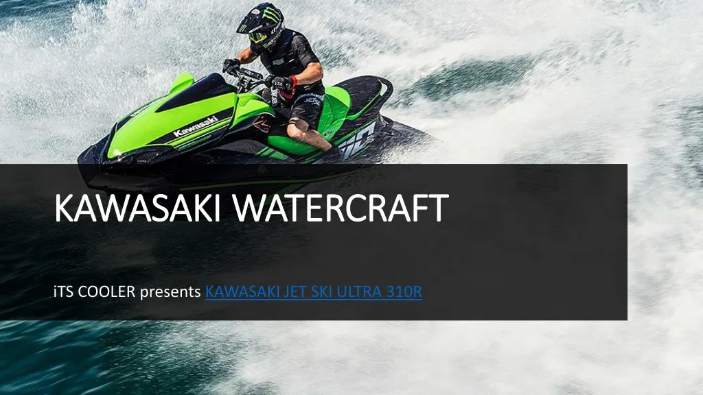 kawasaki watercraft