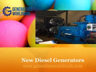 New Generators - slide 1