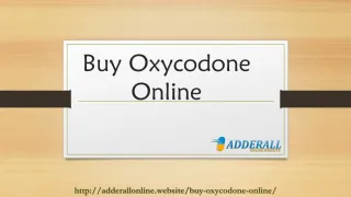 Where to buy oxycodone online - slide 1