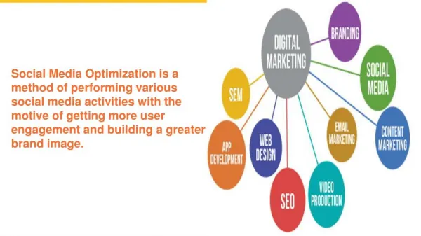 social media optimization is a method