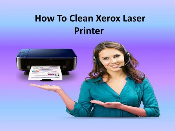 How To Clean Xerox Laser Printer