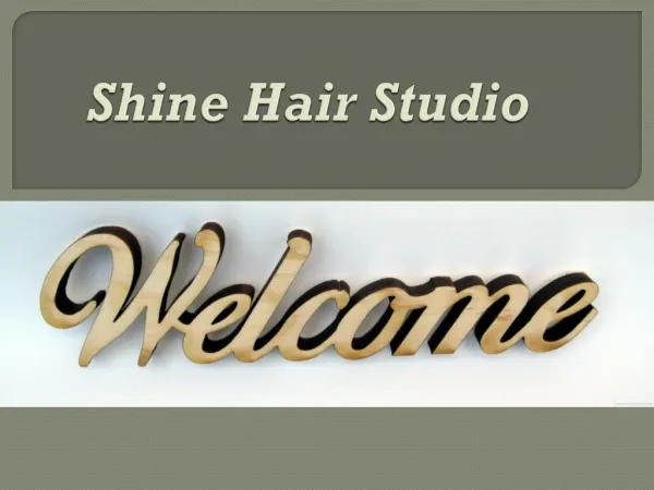 Shine Hair Studio HairTransplantation Services